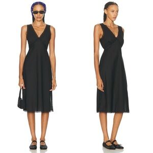 Cou Cou Intimates The Iris Slip Dress Black